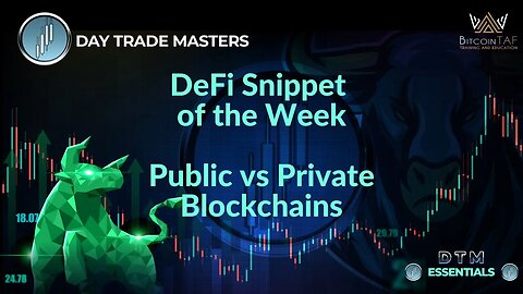 DeFi Snippet of the Week - Public vs Private