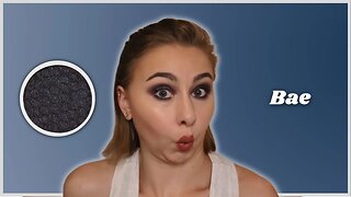 Colourpop Super Shock Eyeshadow Bae | Navy Blue Shimmery Smokey Eye