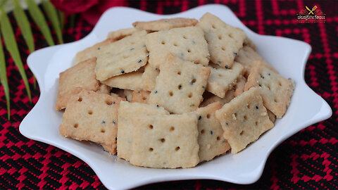 Salted Biscuit Recipe / Biscuit Recipe In Bangla