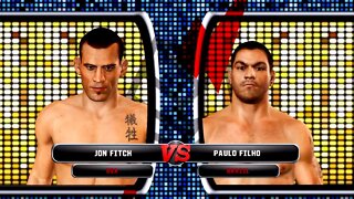 UFC Undisputed 3 Gameplay Paulo Filho vs Jon Fitch (Pride)