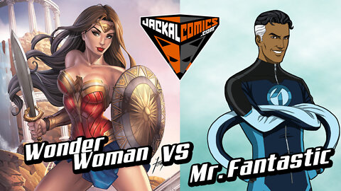 WONDER WOMAN Vs. MR. FANTASTIC - Comic Book Battles: Who Would Win In A Fight?
