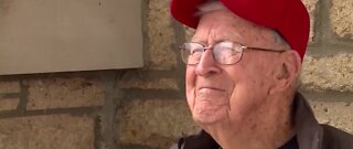 Parade held for WW2 veteran's 103 birthday