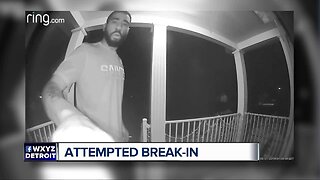 Detroit woman fearful after man caught trying to break-in two times