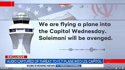 Plane Threat to Hit the Capitol on Wednesday, January 6th, 2021 Reverse Speech