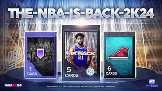 NBA IS BACK Pack Opening in NBA 2K24 MyTeam