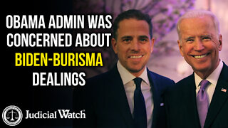 FLASHBACK: Docs Show Even Obama Admin was Concerned about Biden-Burisma Dealings!