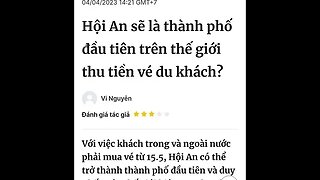 Rồi sau này xem có ai ghé Hội An tiếp không #shorts