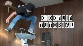 How to do a kick flip in under one minute￼