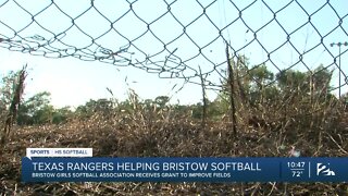 Bristow softball league teams up with Texas Rangers