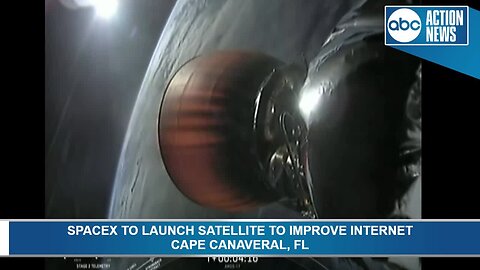 SpaceX launches satellite from Cape Canaveral to increase internet connectivity to Africa