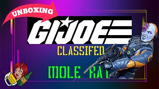 GI Joe Classified Mole Rat unboxing