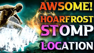 How To Get Hoarfrost Stomp Ash Of War Elden Ring