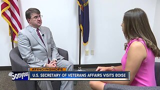 Veterans Affairs Secretary visits Boise