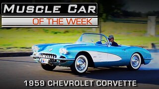 1959 Chevrolet Corvette 283 Fuel Injection | Muscle Car Of The Week Episode #192 Video