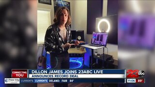 Local singer Dillon James announces record deal