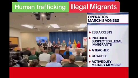 A Massive Human Trafficking Sting Involving Illegal Immigrants