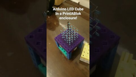 PrintABlok Electroblok LED cube