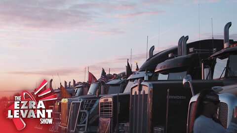 Is the U.S. trucker convoy having any success? | Jeremy Loffredo joins Ezra Levant