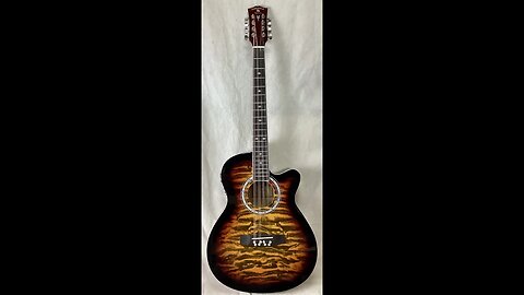 Octave mandolin bouzouki conversion of an Indiana Madison A/E Guitar