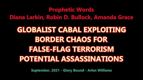 Terrorism Alerts: US-Mexican Border, Texas, DC; False-Flag Fall 2021?