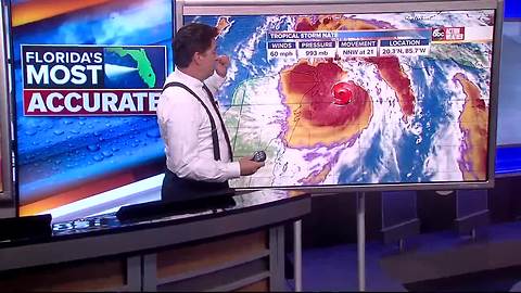 Tropical Storm Nate Forecast with Denis Phillips on Friday, October 6, 2017 (6:30PM)