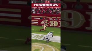 MADDEN 22: GEORGE KITTLE AWESOME TOUCHDOWN #drw15 #49ers #georgekittle