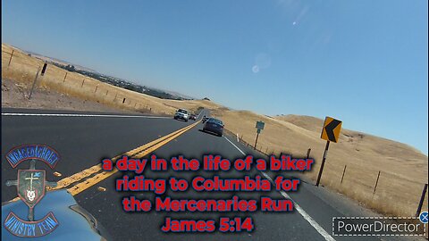 a day in the life of a biker riding to Columbia for the Mercenaries James 5:14 #theoutlawpreacher