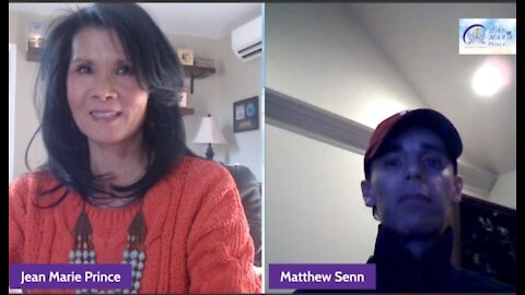Guest Matthew Senn on "Inspired Blessings with Jean Marie Prince."