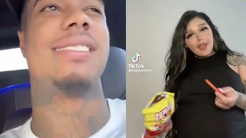 blueface says megan thee stallion gave him weak top and chrisean rock reacts