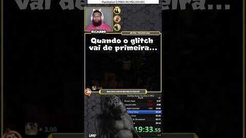 Quando o glitch vai de primeira...