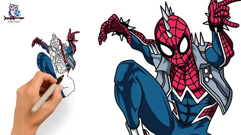 How to Draw Spider-Punk - Spider-Man: Across the Spider-Verse