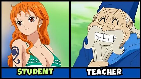 One Piece's Mentors and Students.