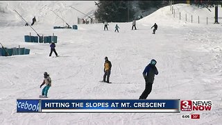 Hitting the slopes at Mt. Crescent