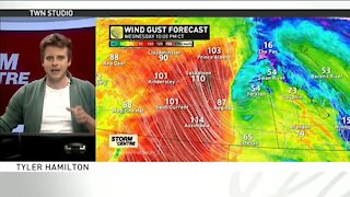 Storm triplets storm across the Pacific, Saskatchewan blizzard developing