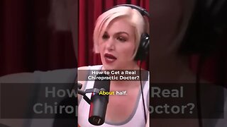 GET A REAL DOCTOR, NOT A CHIROPRACTOR ! #shorts #jre #chiropractor #doctor