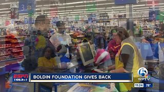 Anquan Boldin Foundation shopping spree 12/16