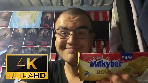 Trying Nestle Milkybar Gold!