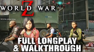 World War Z Full Game Longplay / Walkthrough (2021) No Commentary (Dronemaster Update)