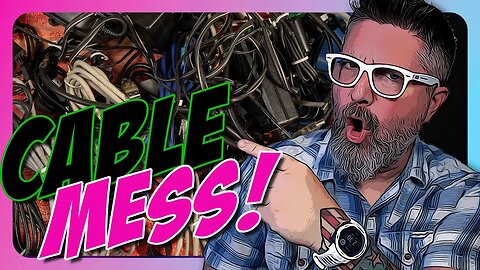 ⚡️CABLE MANAGEMENT NIGHTMARE! Part 1