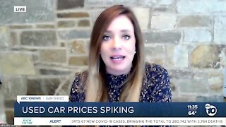 Used car prices spiking