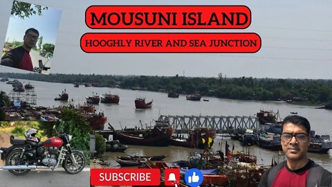 MOUSUNI ISLAND NEAR HOOGHLY RIVER AND SEA JUNCTION