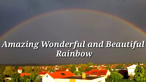 Amazing Wonderful and Beautiful Rainbow