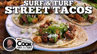 Surf & Turf Street Tacos | Blackstone Griddles