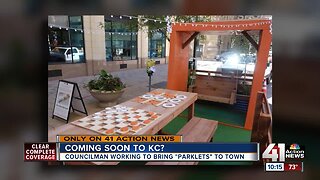 'Parklets' could soon appear in Kansas City