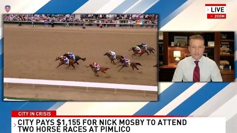 Fox 45 - Baltimore City Council President Nick Mosby Spent Taxpayer Money At 2022 Preakness Stakes