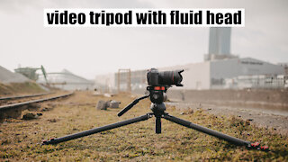 My new video tripod with fluid head | ideal for all video creators, landscapes and time lapses [4K]