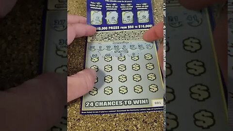 $20 LOTTERY SCRATCH OFF MILLION MATCH WINNER!!