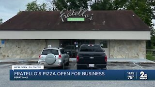 Fratello's Pizza open for business