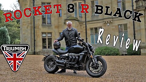 Triumph Rocket 3 R Black Edition Review. 221 Nm Torque! 167 PS! Is this The Worlds Best Motorcycle?