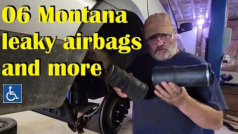 Pontiac Montana Wheelchair Van With Leaky Airbags